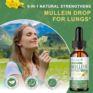 MULITTEA - Mulittea Mullein Drops for Lungs 60Ml. - The Red Vitamin MX - Suplementos Alimenticios - {{ shop.shopifyCountryName }}