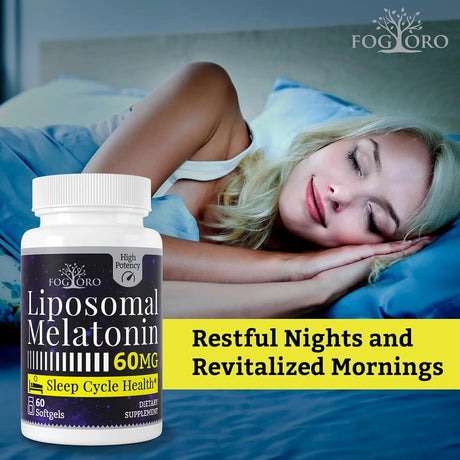 FOGORO - Fogoro Melatonin 60Mg. 60 Capsulas Blandas 2 Pack - The Red Vitamin MX - Suplementos Alimenticios - {{ shop.shopifyCountryName }}