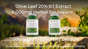 NATURE'S PUSH - Nature's Push Olive Leaf Super Potent 8:1 Extract 60 Capsulas - The Red Vitamin MX - Suplementos Alimenticios - {{ shop.shopifyCountryName }}