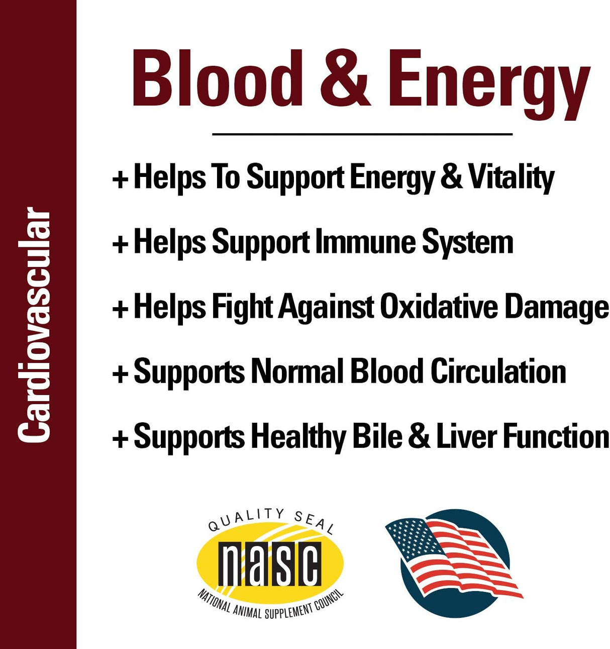 Vet Classics Blood & Energy Support for Dogs 120 Tabletas Masticables