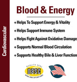 Vet Classics Blood & Energy Support for Dogs 120 Tabletas Masticables