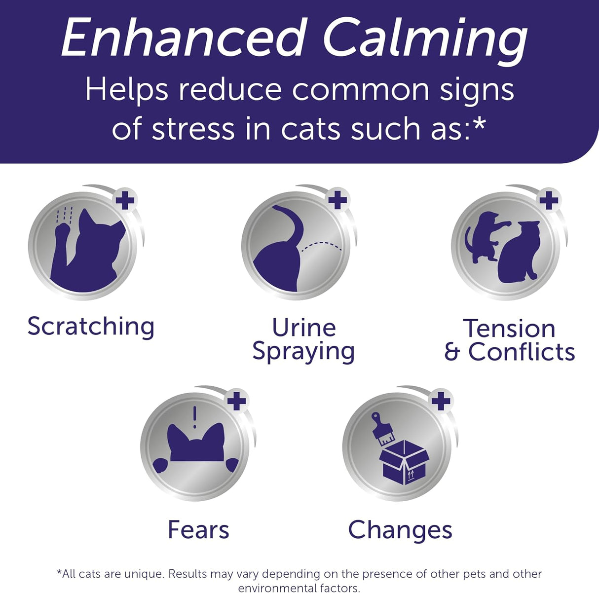 FELIWAY Optimum 30 Day Cat Calming Refill for Pheromone Diffuser 3 Pack