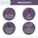 CHEW + HEAL - Chew + Heal Labs Senior Mobility and Vitality 120 Tabletas - The Red Vitamin MX - Cuidado De Cadera Y Articulaciones Para Perros - {{ shop.shopifyCountryName }}