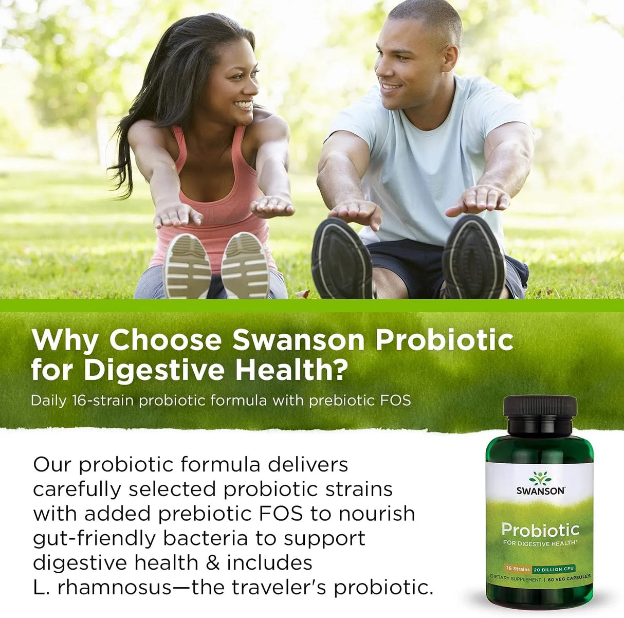 SWANSON - Swanson Probiotic 20 Billion CFU 60 Capsulas 2 Pack - The Red Vitamin MX - Suplementos Alimenticios - {{ shop.shopifyCountryName }}