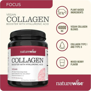 NATUREWISE - NatureWise Vegan Collagen Powder 261Gr. - The Red Vitamin MX - Suplementos Alimenticios - {{ shop.shopifyCountryName }}