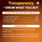 Artullano Pumpkin Powder for Dogs Digestive Support 453Gr.