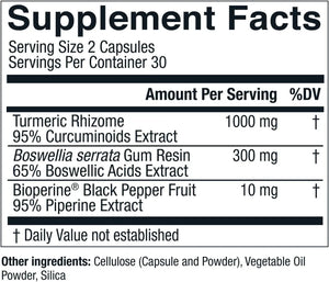 LIVE CONSCIOUS - Live Conscious CurcuWell Curcumin and Boswellia Blend 60 Capsulas - The Red Vitamin MX - Suplementos Alimenticios - {{ shop.shopifyCountryName }}