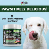 CLEAN PETS - Clean Pets Probiotics for Dogs with Pumpkin Colostrum Digestive Enzymes 60 Masticables - The Red Vitamin MX - Probióticos Para Perros - {{ shop.shopifyCountryName }}
