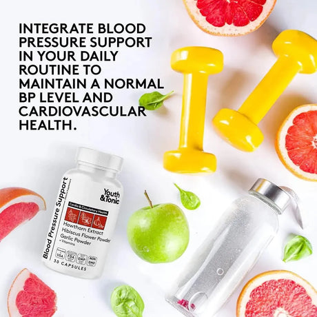 YOUTH & TONIC - Youth & Tonic Natural Blood Pressure Support 30 Capsulas - The Red Vitamin MX - Suplementos Alimenticios - {{ shop.shopifyCountryName }}