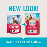 VETIQ - VETIQ 8-in-1 Supplement for Dogs 60 Masticables 2 Pack - The Red Vitamin MX - Multivitamínicos Para Perros - {{ shop.shopifyCountryName }}