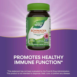 NATURE'S WAY - Nature's Way Echinacea Purpurea Herb 1200Mg. 100 Capsulas - The Red Vitamin MX - Suplementos Alimenticios - {{ shop.shopifyCountryName }}