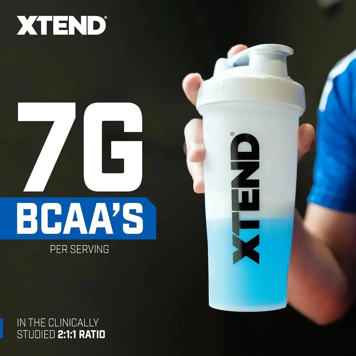 XTEND - XTEND Sport BCAA Powder Blue Raspberry Ice 30 Servicios 345Gr. - The Red Vitamin MX - Suplementos Alimenticios - {{ shop.shopifyCountryName }}