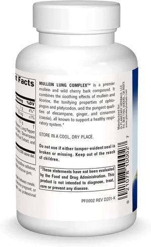 PLANETARY HERBALS - Planetary Herbals Mullein Lung Complex 90 Tabletas - The Red Vitamin MX - Suplementos Alimenticios - {{ shop.shopifyCountryName }}