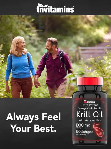 TNTVITAMINS - tnvitamins Antarctic Krill Oil 1000Mg. 120 Capsulas Blandas - The Red Vitamin MX - Suplementos Alimenticios - {{ shop.shopifyCountryName }}