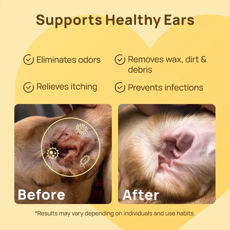 HICC PET - HICC PET Dog Ear Wipes Finger Honey Scent 50 Toallitas 2 Pack - The Red Vitamin MX - Cuidado Del Oído De Perros - {{ shop.shopifyCountryName }}