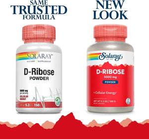 SOLARAY - Solaray D-Ribose Powder 150Gr. - The Red Vitamin MX - Suplementos Alimenticios - {{ shop.shopifyCountryName }}