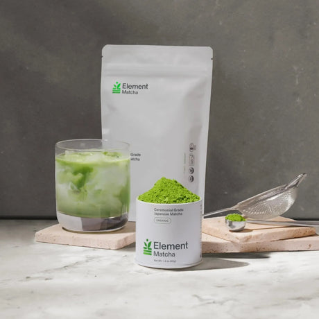 ELEMENT MATCHA - Element Matcha Ceremonial Grade 100% Organic Green Tea Matcha Powder 40Gr. - The Red Vitamin MX - Suplementos Alimenticios - {{ shop.shopifyCountryName }}
