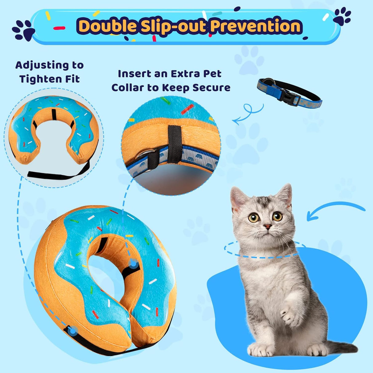 Grand Line Donut Inflatable Collar SMALL