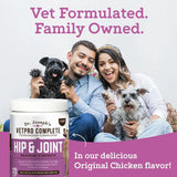 DR. JOSEPH'S - Dr. Joseph's VetPro Complete Dog Hip and Joint Chicken Flavored 120 Masticables - The Red Vitamin MX - Cuidado De Cadera Y Articulaciones Para Perros - {{ shop.shopifyCountryName }}