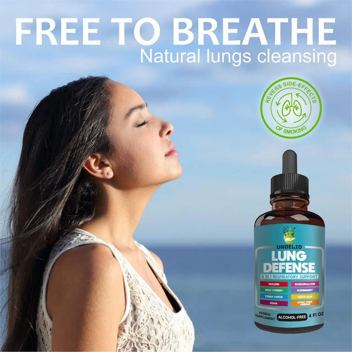 UNDELIO - Undelio 8 in 1 LUNG DEFENSE Herbal Extract 4 Fl.Oz. - The Red Vitamin MX - Suplementos Alimenticios - {{ shop.shopifyCountryName }}