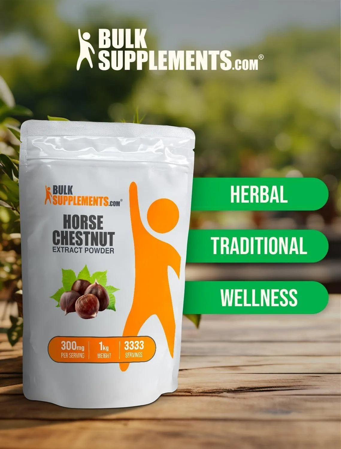 BULK SUPPLEMENTS - Bulk Supplements Horse Chestnut Extract Powder 1 Kg. - The Red Vitamin MX - Suplementos Alimenticios - {{ shop.shopifyCountryName }}