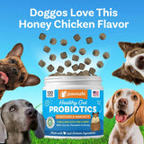 PAWSAFE - PawSafe Dog Probiotics Honey Chicken Flavor 120 Masticables - The Red Vitamin MX - Probióticos Para Perros - {{ shop.shopifyCountryName }}