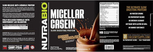 NUTRABIO - NutraBio Micellar Casein Protein Powder Dutch Chocolate 907Gr. - The Red Vitamin MX - Suplementos Alimenticios - {{ shop.shopifyCountryName }}