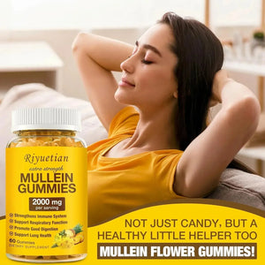 RIYUETIAN - Riyuetian Mullein Gummies 2000Mg. 60 Gomitas - The Red Vitamin MX - Suplementos Alimenticios - {{ shop.shopifyCountryName }}