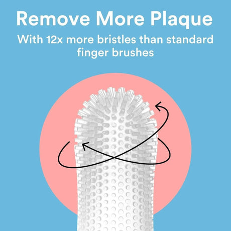 JASPER - Jasper 360º Dog Toothbrush 4-Pack Clear - The Red Vitamin MX - Cuidado Dental Para Perros - {{ shop.shopifyCountryName }}
