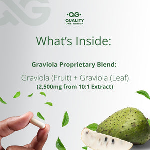 Quality One Graviola 2500Mg. 60 Capsulas