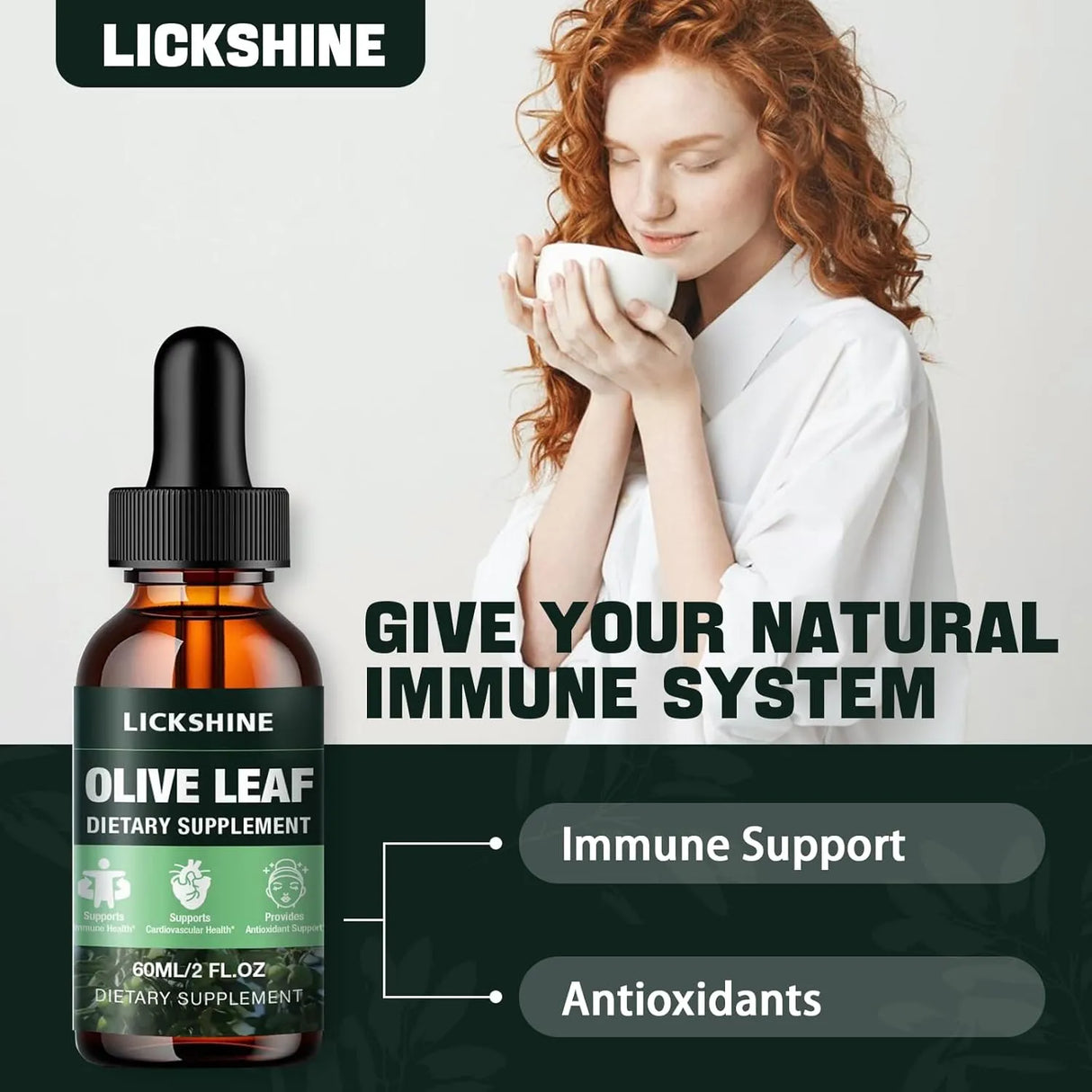 LICKSHINE - Lickshine Olive Leaf Liquid Extract 2 Fl.Oz. 2 Pack - The Red Vitamin MX - Suplementos Alimenticios - {{ shop.shopifyCountryName }}