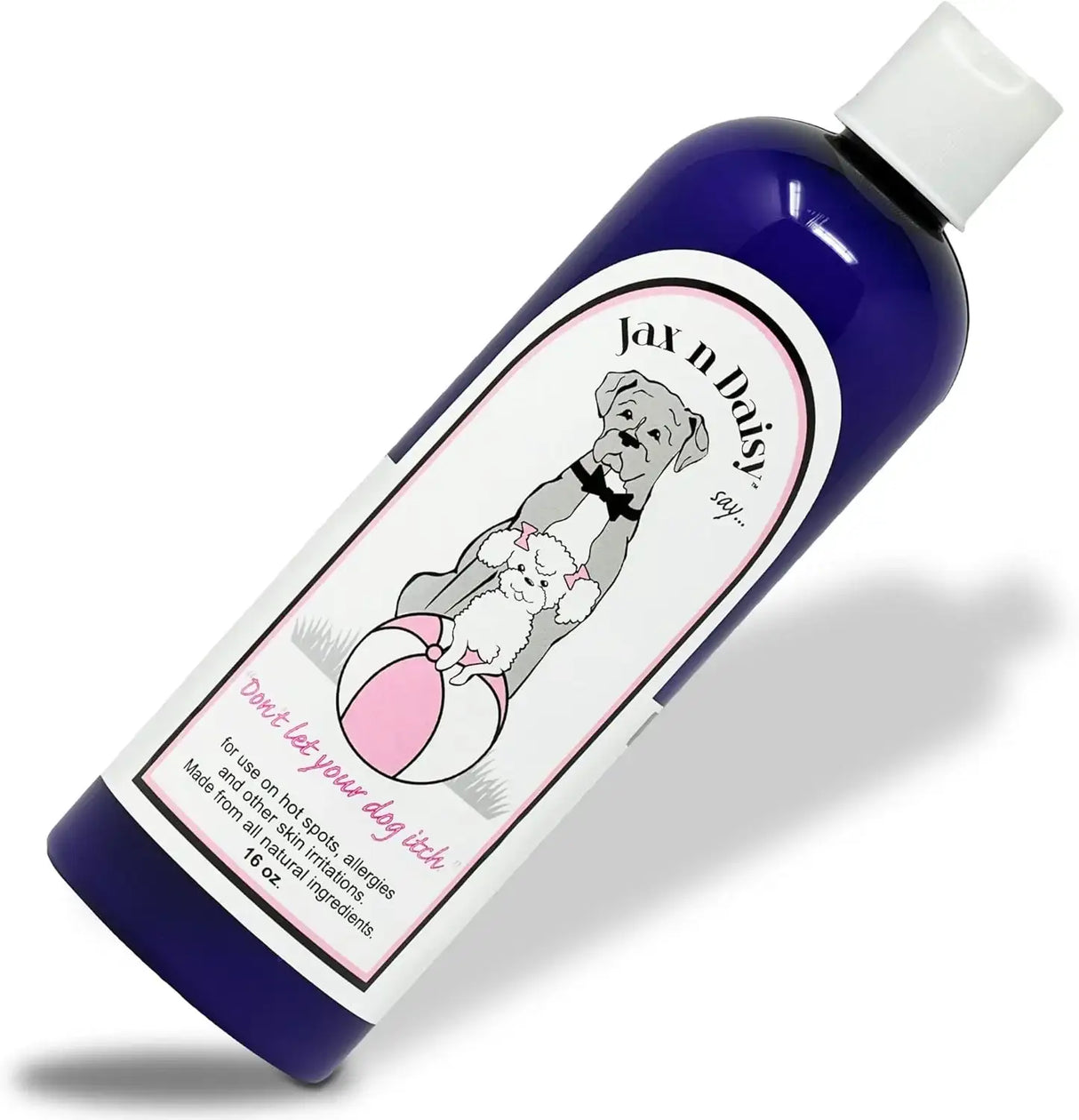 JAX N DAISY - Jax N Daisy Don t let Your Dog Itch Lotion Itch Relief for Dogs 16 Fl.Oz. - The Red Vitamin MX - Remedios Para La Picazón De Perros - {{ shop.shopifyCountryName }}