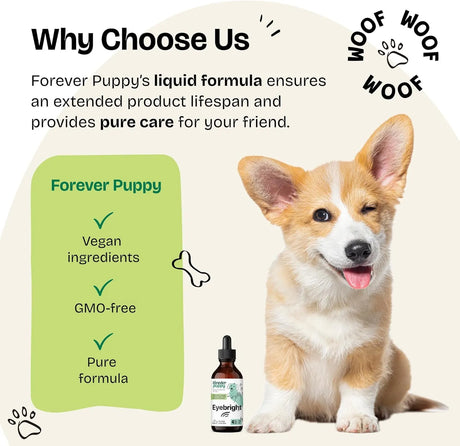 FOREVER PUPPY - Forever Puppy Eyebright Drops for Dogs 4 Fl.Oz. - The Red Vitamin MX - Cuidado De Los Ojos De Los Perros - {{ shop.shopifyCountryName }}