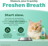 TropiClean Fresh Breath Water Additive for Cats 473Ml.