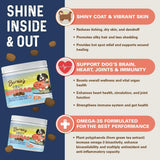BERNIE'S - Bernie’s OMG! Omegas Chews for Dogs Pork Flavor 90 Masticables - The Red Vitamin MX - Aceite De Pescado Para Perros - {{ shop.shopifyCountryName }}