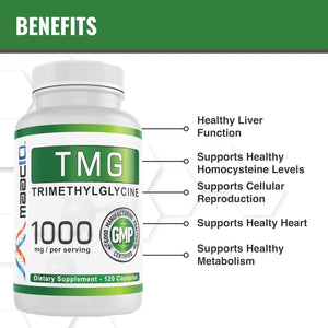 MAAC10 - MAAC10 TMG 1000Mg. 120 Capsulas - The Red Vitamin MX - Suplementos Alimenticios - {{ shop.shopifyCountryName }}