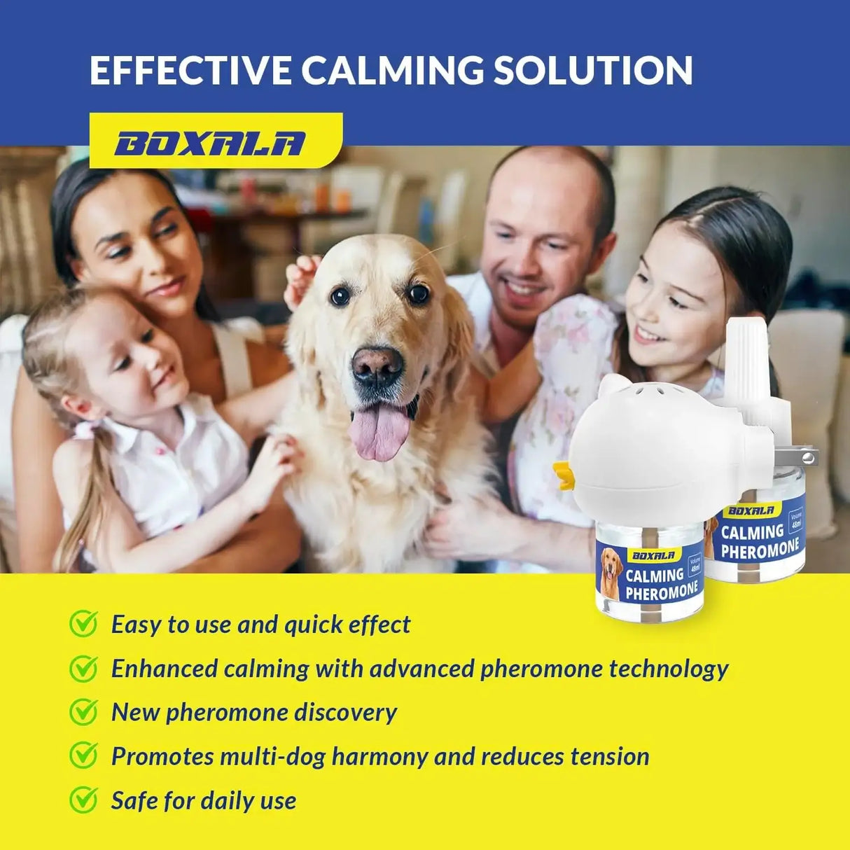 BOXALA - Boxala Calming Pheromone Diffuser Kit 2 Pack - The Red Vitamin MX - Relajantes Para Perros - {{ shop.shopifyCountryName }}