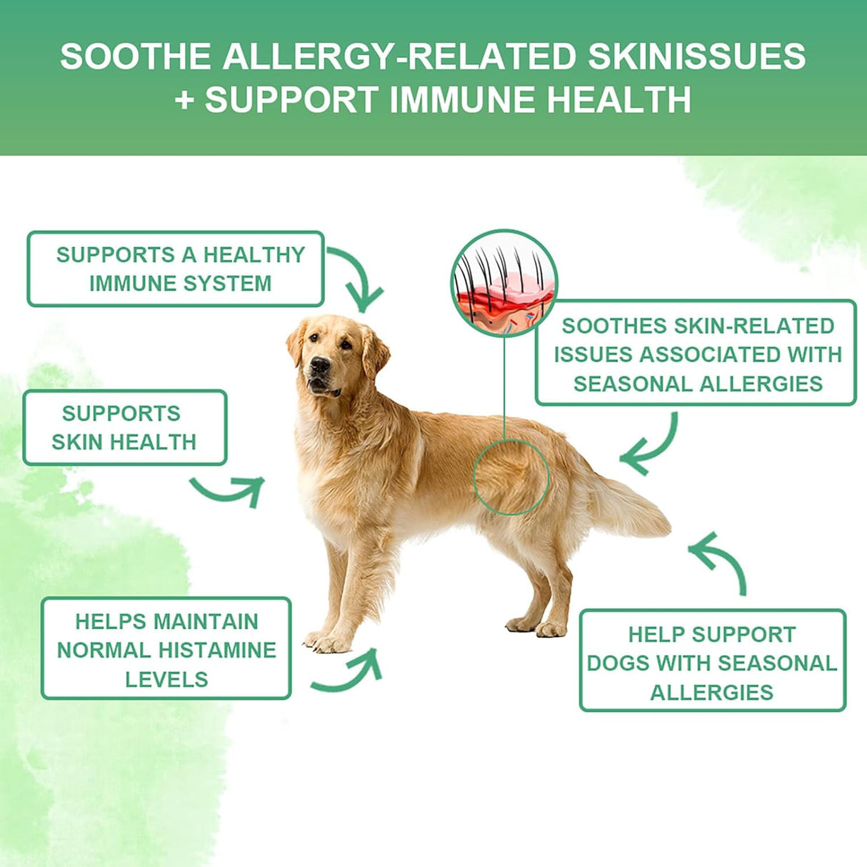 Nutridog Allergy Chews for Dogs 120 Masticables