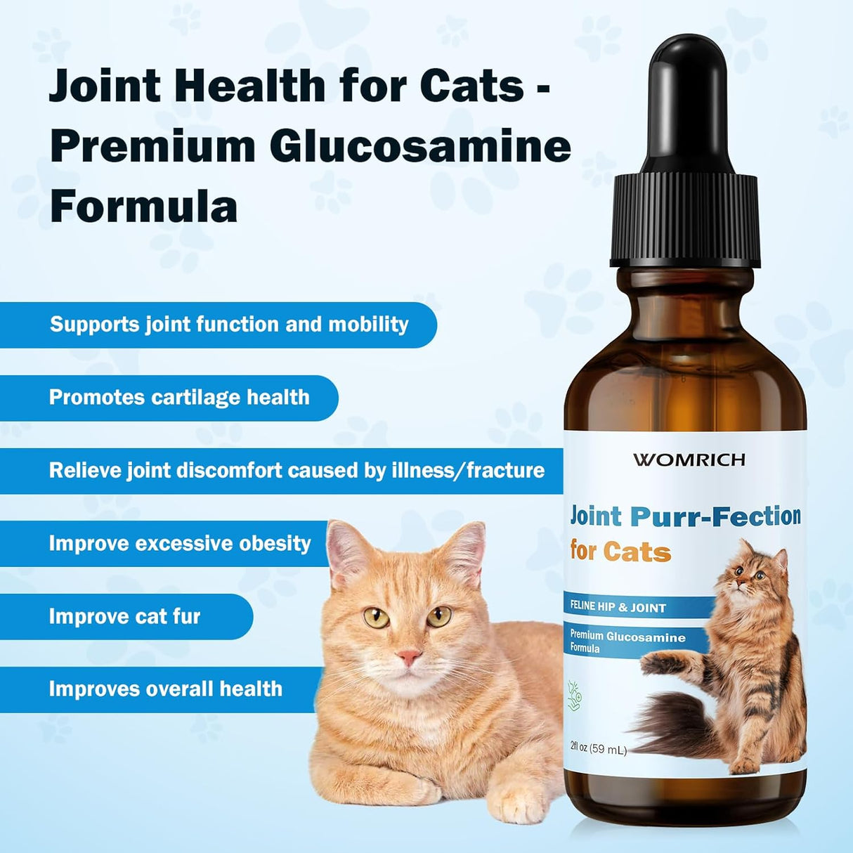 WOMRICH Joint Supplement for Cats 2 Fl.Oz.