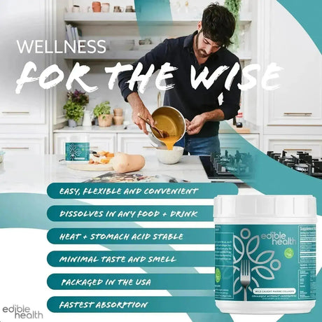 EDIBLE HEALTH - Edible Health High Protein Marine Collagen Peptides Powder 442Gr. - The Red Vitamin MX - Suplementos Alimenticios - {{ shop.shopifyCountryName }}