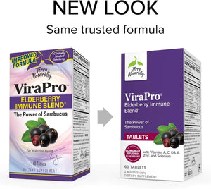 TERRY NATURALLY - Terry Naturally ViraPro Elderberry Immune Blend 60 Tabletas - The Red Vitamin MX - Suplementos Alimenticios - {{ shop.shopifyCountryName }}