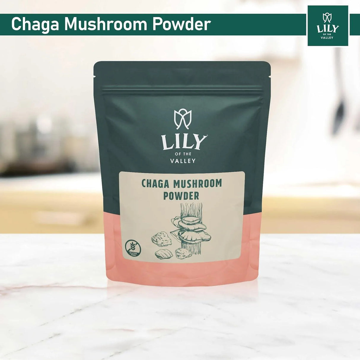 LILY OF THE VALLEY - LILY OF THE VALLEY Chaga Mushroom Powder 113Gr. - The Red Vitamin MX - Suplementos Alimenticios - {{ shop.shopifyCountryName }}