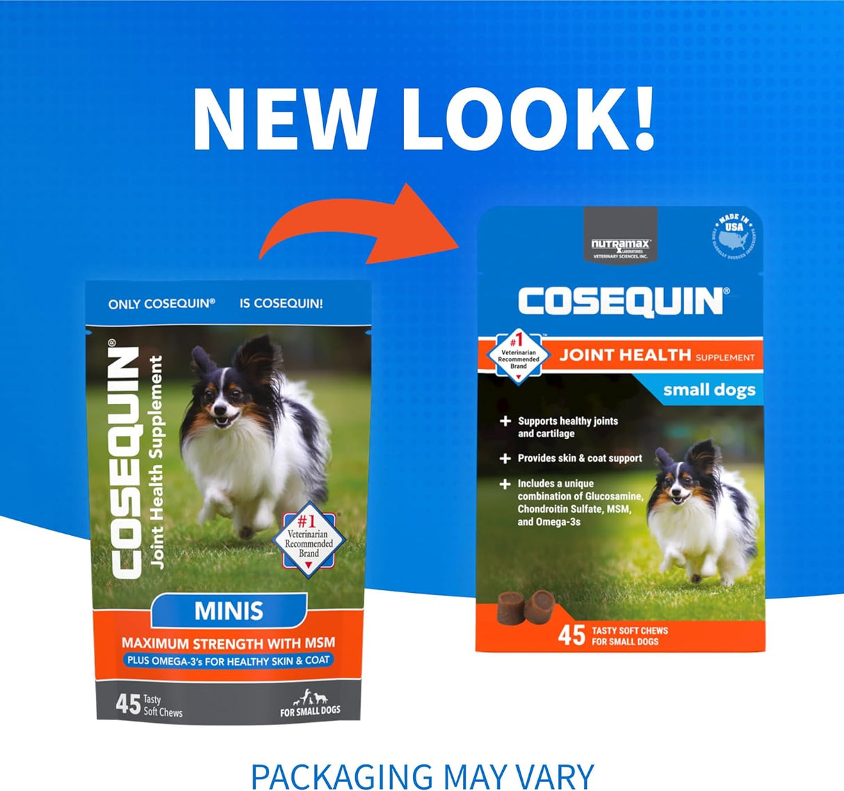 Nutramax Cosequin Minis Maximum Strength Joint Health 45 Masticables