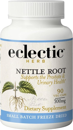 Eclectic Institute Raw Fresh Freeze-Dried Non-GMO Nettle Root 90 Capsulas