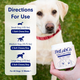 PetLab Co. Joint Care Chews for Dogs Salmon Flavor 30 Masticables