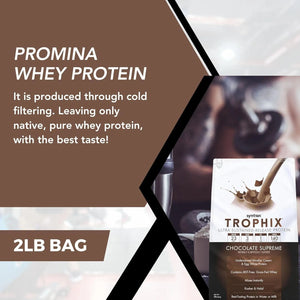 TROPHIX - Trophix Undenatured Casein Protein Chocolate Supreme 2 Lb. - The Red Vitamin MX - Suplementos Alimenticios - {{ shop.shopifyCountryName }}