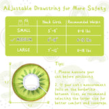 ANWA Adjustable Cat Cone Collar Soft Kiwifruit Medium