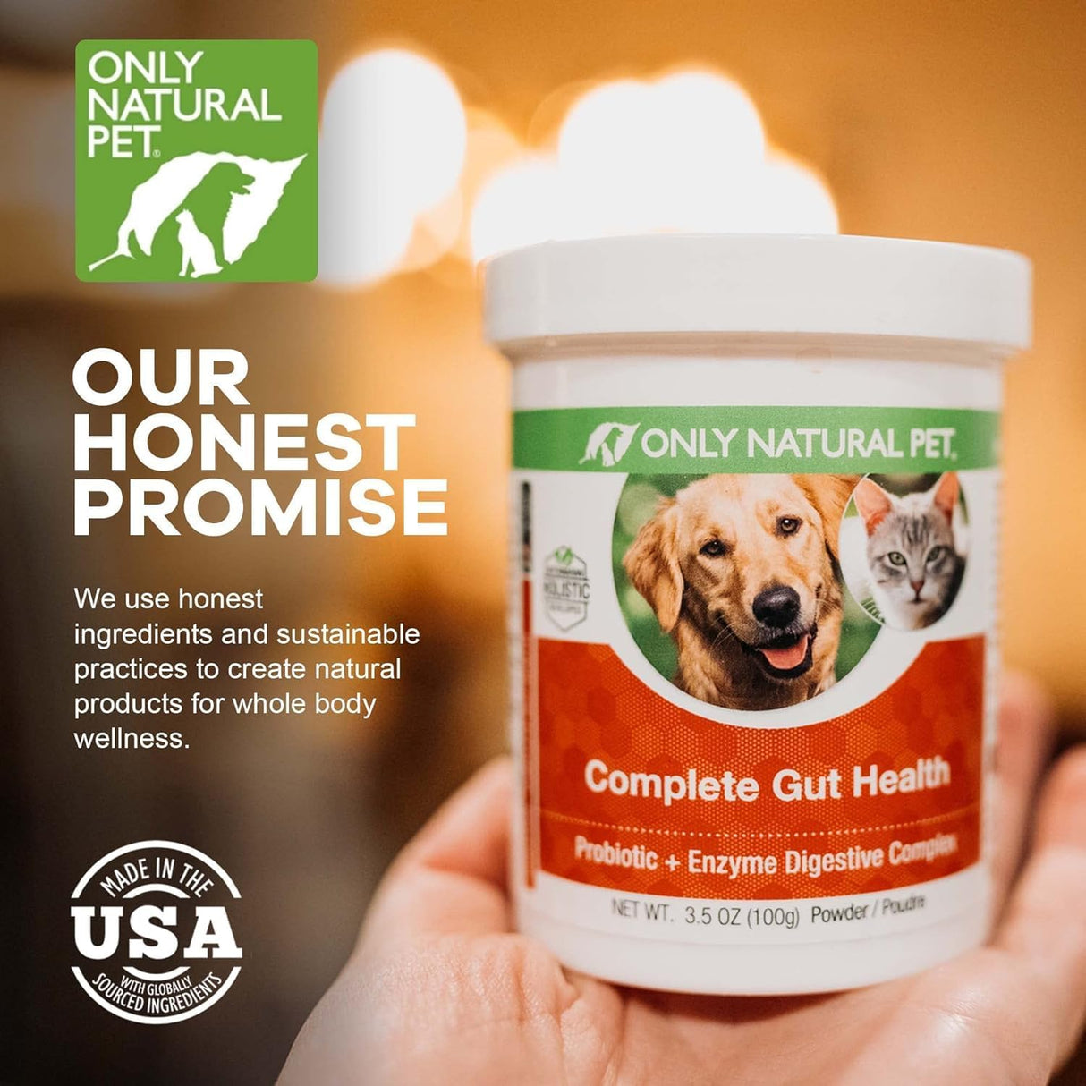 Only Natural Pet Complete Gut Health Complex 100Gr. 2 Pack