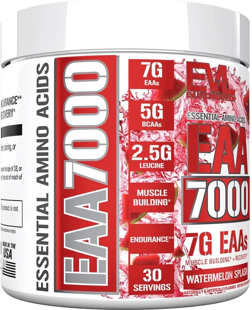 EVLUTION - Evlution Nutrition EAA7000 30 Servicios Watermelon Splash 282Gr. - The Red Vitamin MX - Suplementos Alimenticios - {{ shop.shopifyCountryName }}