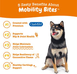 Zesty Paws Hip and Joint for Dogs Bacon 50 Masticables